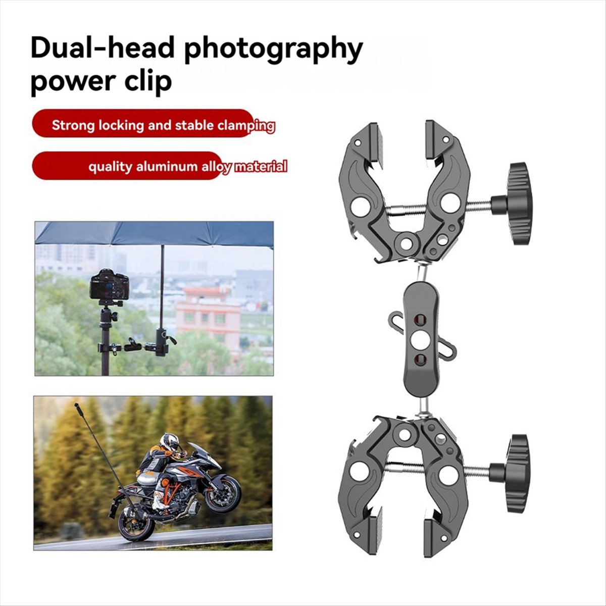 DT77 Super Clamp Articulating  - Umbrella Led Clip recension och pris