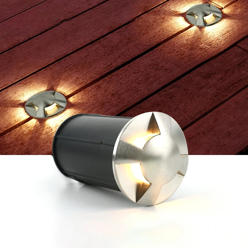 Custom LED Buried Lamps 1W 2W  - Ground Light Recessed recension och pris