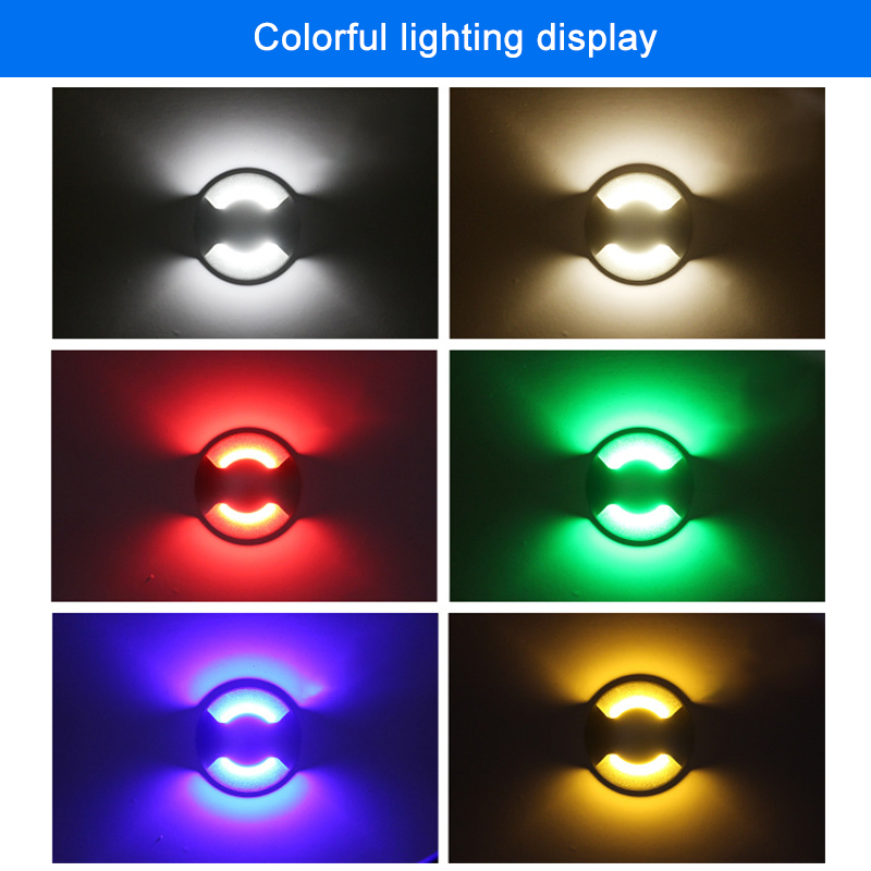 Custom LED Buried Lamps 1W 2W  - Ground Light Recessed recension och pris