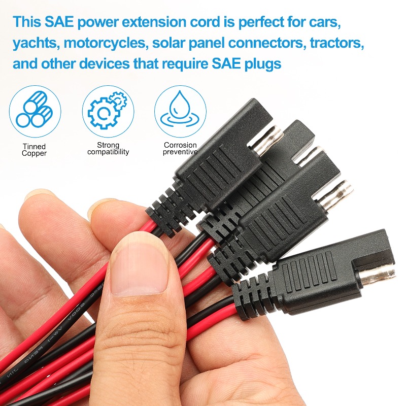 Motorcycle Battery Charger Cab - Outdoor Lighting Extension Cable recension och pris