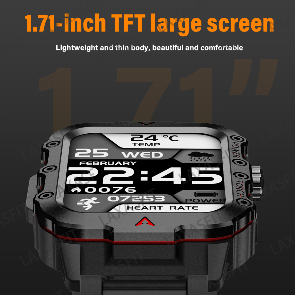 LAXASFIT New Smart Watch Bluet - Outdoor Lighting Deck recension och pris