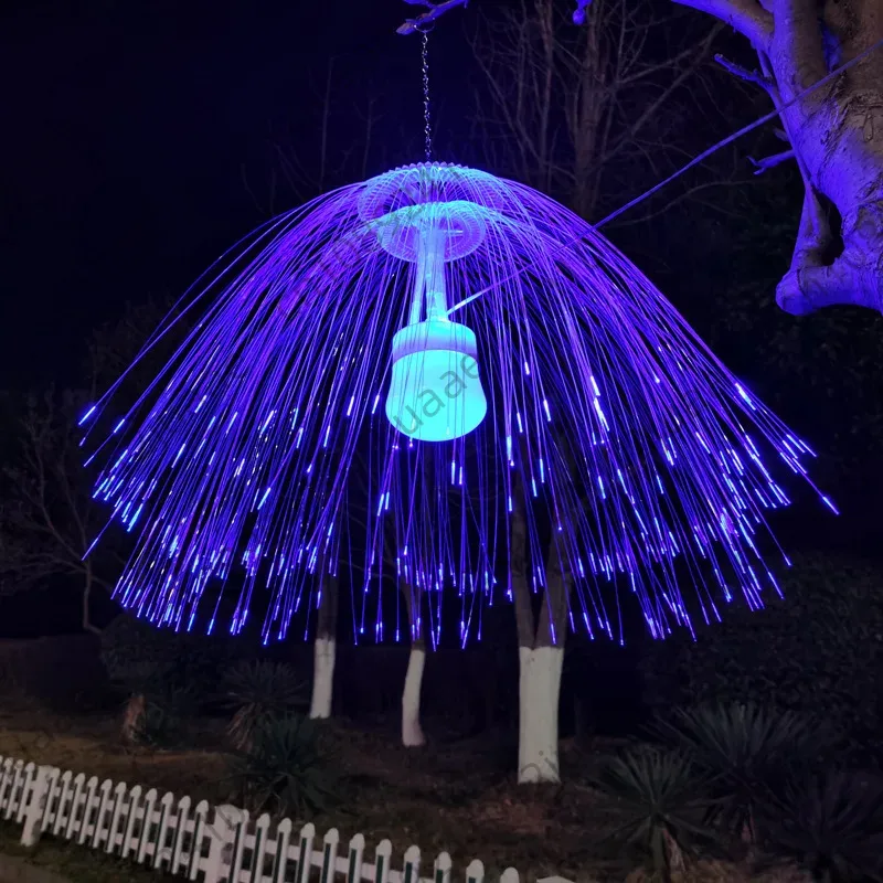 Double-layer Fiber Optic Jelly - Outdoor Lighting Jellyfish recension och pris