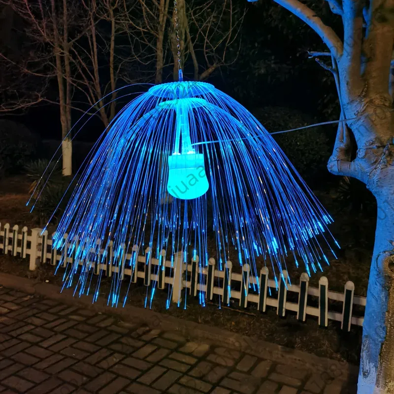 Double-layer Fiber Optic Jelly - Outdoor Lighting Jellyfish recension och pris