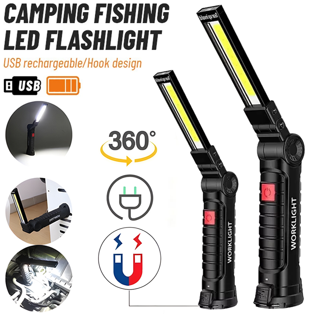 LED COB Flashlight USB Recharg - Outdoor Lighting B&Q recension och pris
