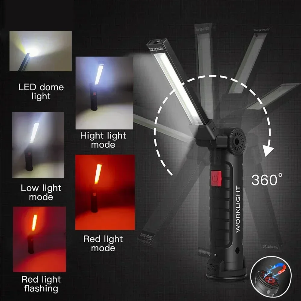 LED COB Flashlight USB Recharg - Outdoor Lighting B&Q recension och pris