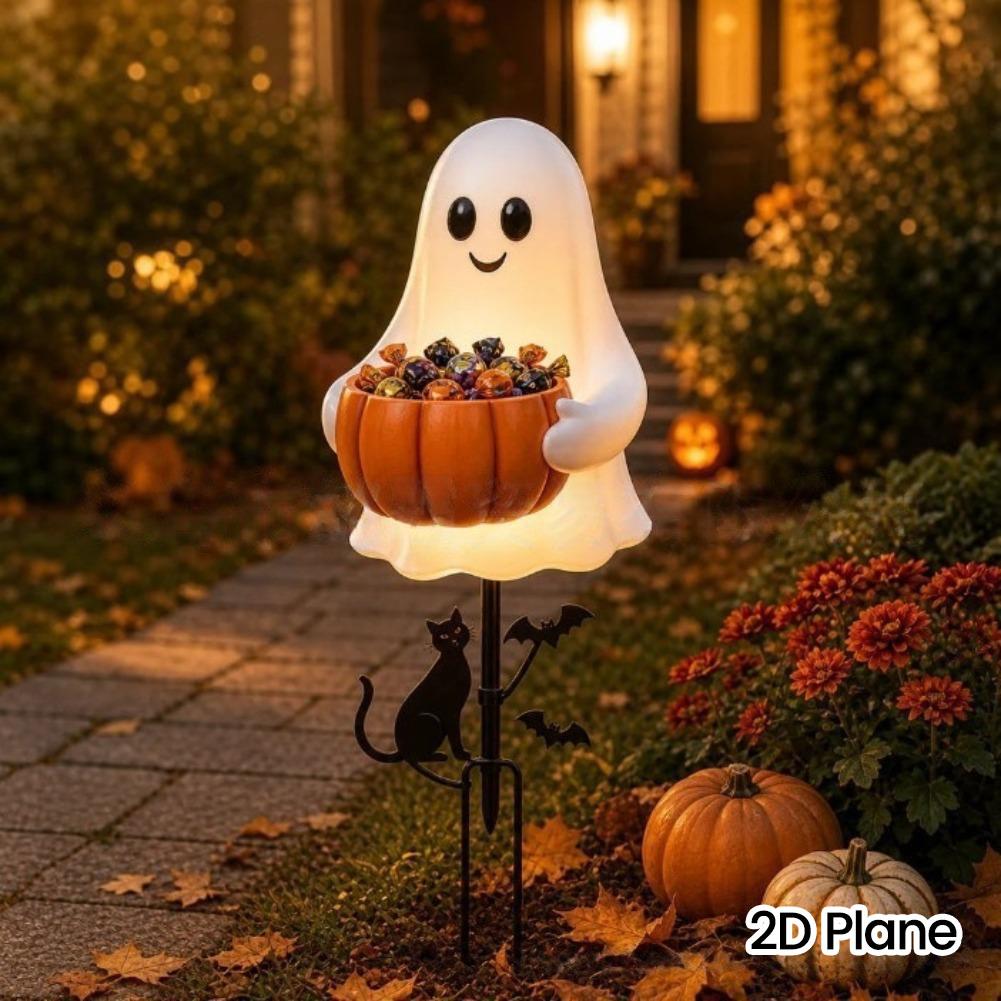 2026 Halloween Ghost Pumpkin C - Outdoor Lighting Yard Decoration recension och pris