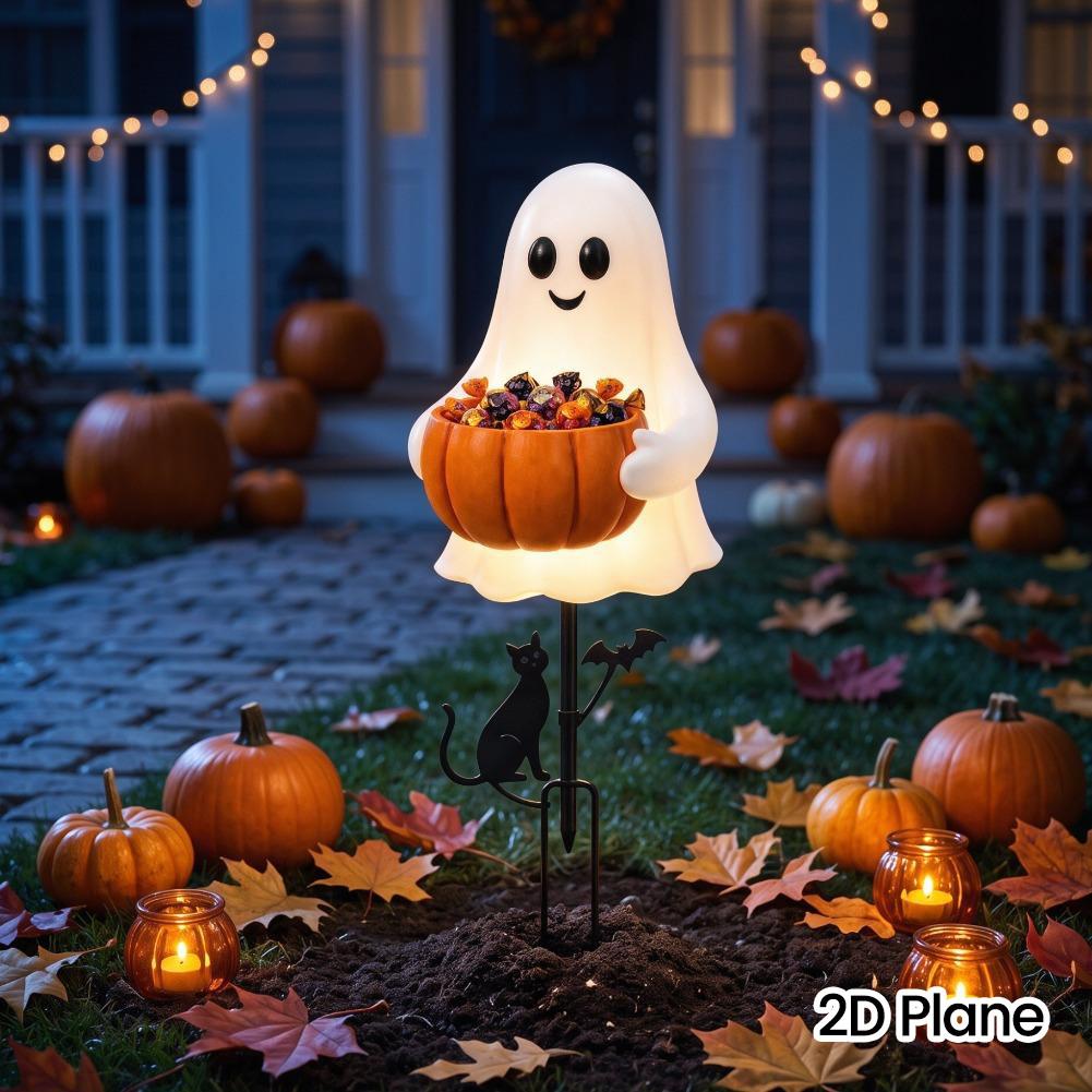 2026 Halloween Ghost Pumpkin C - Outdoor Lighting Yard Decoration recension och pris