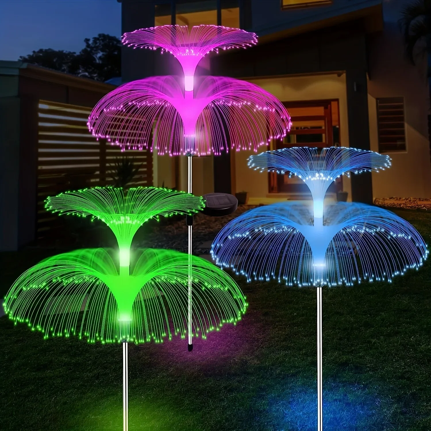 LED Outdoor Solar Garden Fairy - Outdoor Lighting Jellyfish recension och pris