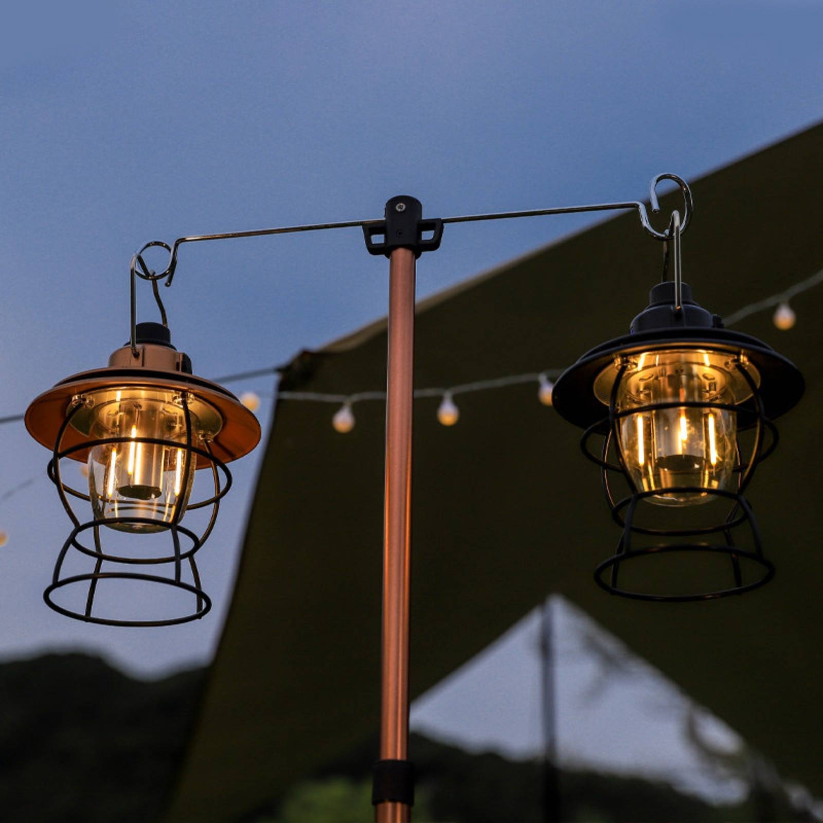 Tripod Stand with Hooks Portab - Hanging Outdoor Lighting recension och pris