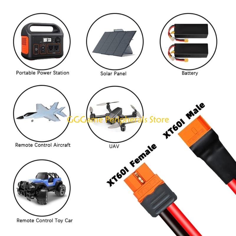 U55B Portable XT60i Battery Ch - Outdoor Lighting Extension Cable recension och pris