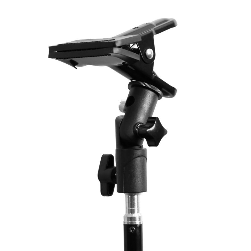 Heavy Duty Metal Clamp Holder  - Umbrella Led Clip recension och pris