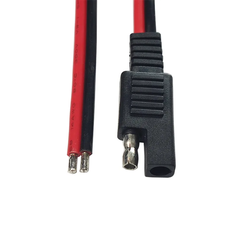 5PCS 15CM SAE 2 Pin Quick Conn - Outdoor Lighting Extension Cable recension och pris