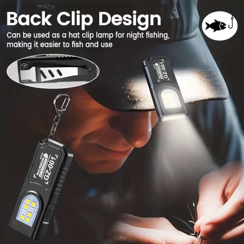 Mini COB LED Keychain Flashlig - Outdoor Lighting B&Q recension och pris