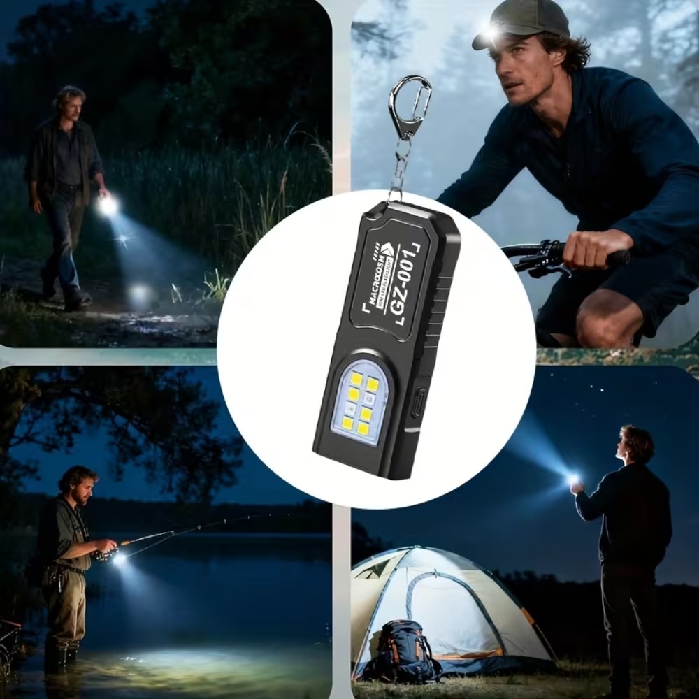 Mini COB LED Keychain Flashlig - Outdoor Lighting B&Q recension och pris